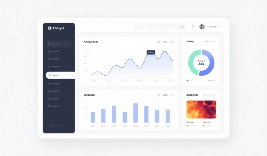 数据分析可视化示意