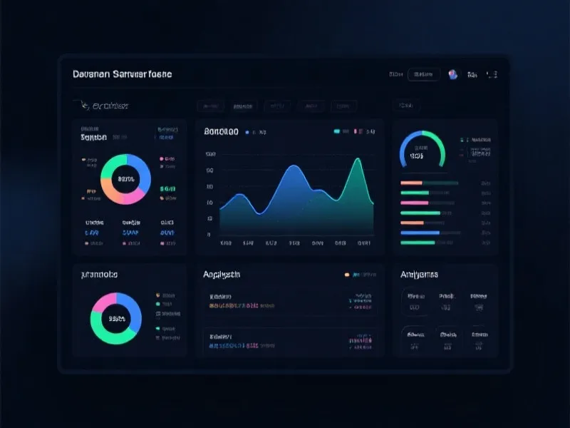 数据分析仪表盘